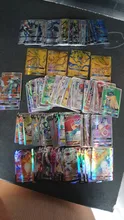 Juego de cartas de Pokemon francés para niños, juego de batalla brillante, Vmax TAG TEAM GX, Francaise V Max, 10-300 Uds.