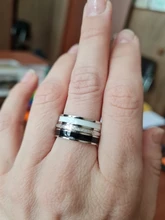 Lokaer Simple Rosa anillos de Color dorado para las mujeres ancho de 2 MM de acero inoxidable de fiesta de cumpleaños diario anillo de dedo regalos R19158