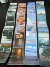 Mohamm-Cinta adhesiva Washi para álbum de recortes, adhesivo creativo para Colegio estacionario tela suministros de decoración, Serie de película, 1 Uds.