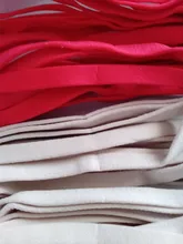 Funda de sujetador de repuesto con aros, cinta de 5 metros para ropa interior, anillo de tela de encuadernación