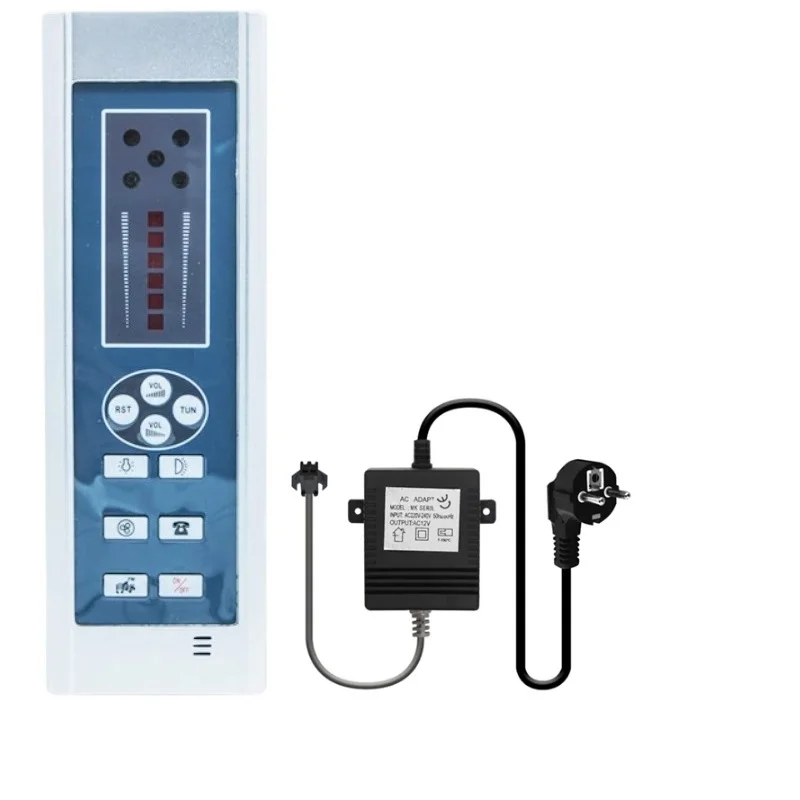 Фото Control panel for shower cabin with FM radio. Power supply electronic control panel.  Обустройство | Душевые кабины (1005003648353202)