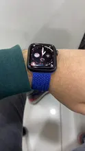 Correa trenzada para Apple watch, Correa trenzada para iWatch de 44mm y 40mm, pulsera de reloj de tela de 38mm/42mm, serie applewatch 6 5 4 3 SE