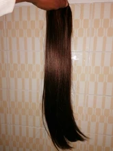 Rebecca-mechones de pelo liso brasileño tejido, 4 mechones, 190g, negro, marrón, rojo, cabello humano en 6 colores #1 # 1B #2 #4 # 99J # Burgundy