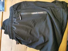 Pantalones de chándal de malla transpirable para hombre, ropa deportiva holgada, pantalones de chándal informales de talla grande 7XL 8XL 9XL, color negro, de verano