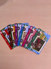 Sanrxo X S1 ~ S6 6 unids/set Animal Croxxing tarjeta llena 6 unids/set de Amxxbo NFC Ntag215 etiqueta para NS interruptor Sanrioed