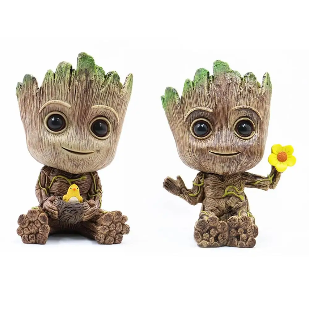 Action Figures Pen Holder Guardians of The Baby Groot Flower Pot for Anime Galaxy Collection Toy Gifts Handmade Decoration Doll
Action Figures Pen Holder Guardians of The Baby Groot Flower Pot for Anime Galaxy Collection Toy Gifts Handmade Decoration Doll