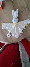Toalla de apaciguamiento para bebé, Adorable manta de seguridad cuadrada suave, toallas de peluche de felpa, edredón, cojín para dormir, juguete para regalo