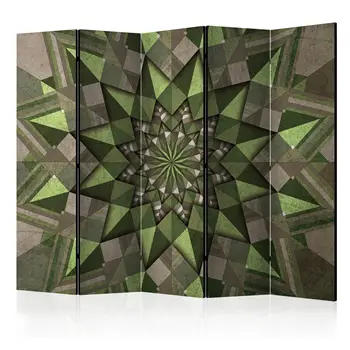 

Room Divider 5 flaps-Star Mandala (Green) II [Room Dividers]-225x172