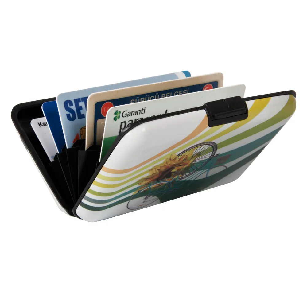 Biggdesign Metal Cover Card Holder, 6 Different Sections, Colorful Design, Metal Card Holder, Security Lock
Biggdesign Metal Cover Card Holder, 6 Different Sections, Colorful Design, Metal Card Holder, Security Lock