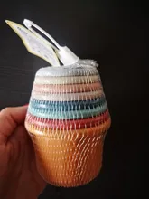 ¡Caliente! 8 Uds bebé de taza juguetes educativos juguetes del bebé Arco Iris, torre de apilamiento juguetes del baño del bebé juguetes de los niños regalo