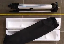 HILDA-Trípode para láser 1.2/1.5 m, de aluminio, auto nivelación, altura ajustable