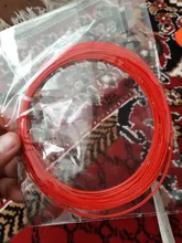 1 Uds 20-32lbs bádminton línea de cuerda entrenamiento de bádminton raqueta de línea de 0,7 MM * 10M