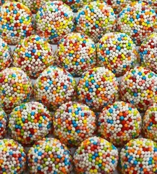 Marmalade berries in sprinkle multicolored Fini 100 gr. 
Marmalade berries in sprinkle multicolored Fini 100 gr.
