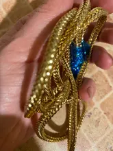 Correa para bolso de oro/plata/negro para pistola, repuesto de 6mm, correas para bolso de hombro con cadena, bolsos pequeños, cadena para ASA