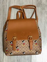 Bolso escolar de Disney, mochila de Mickey Mouse