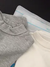 Hooyi bebé niño ropa 100% de algodón puro de monos recién nacidos de cuello alto prematuro ropa camisas Tops 0 1 2 3 años Pijamas suave