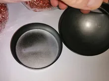 ESPLB-limpiador de pinza de hierro para soldadura de soldadura, negro/dorado, limpieza de acero con esponja y soporte