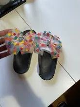 Ma & Baby-zapatos de verano para niña pequeña, calzado con lazo de lunares, piel sintética, primeros pasos, 2-8 años