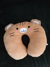 9 colores suave en forma de U de dormir almohada con protección para el cuello Oficina lindo almohadas de viaje para los niños/adultos