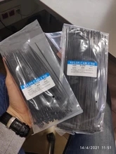 Juego de cables de nailon de autosujeción, conjunto de tirantes de plástico, 3x300, 3x100, 4x150, MRO, suministro Industrial, sujetadores y Cable de Hardware, 200 Uds.