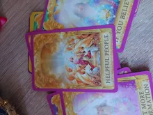 Cartas de Tarot con Ángel, respuestas, tarjetas de oráculo, baraja de cartas de juego para Familia, amiga, inglesa, entretenimiento, 2020