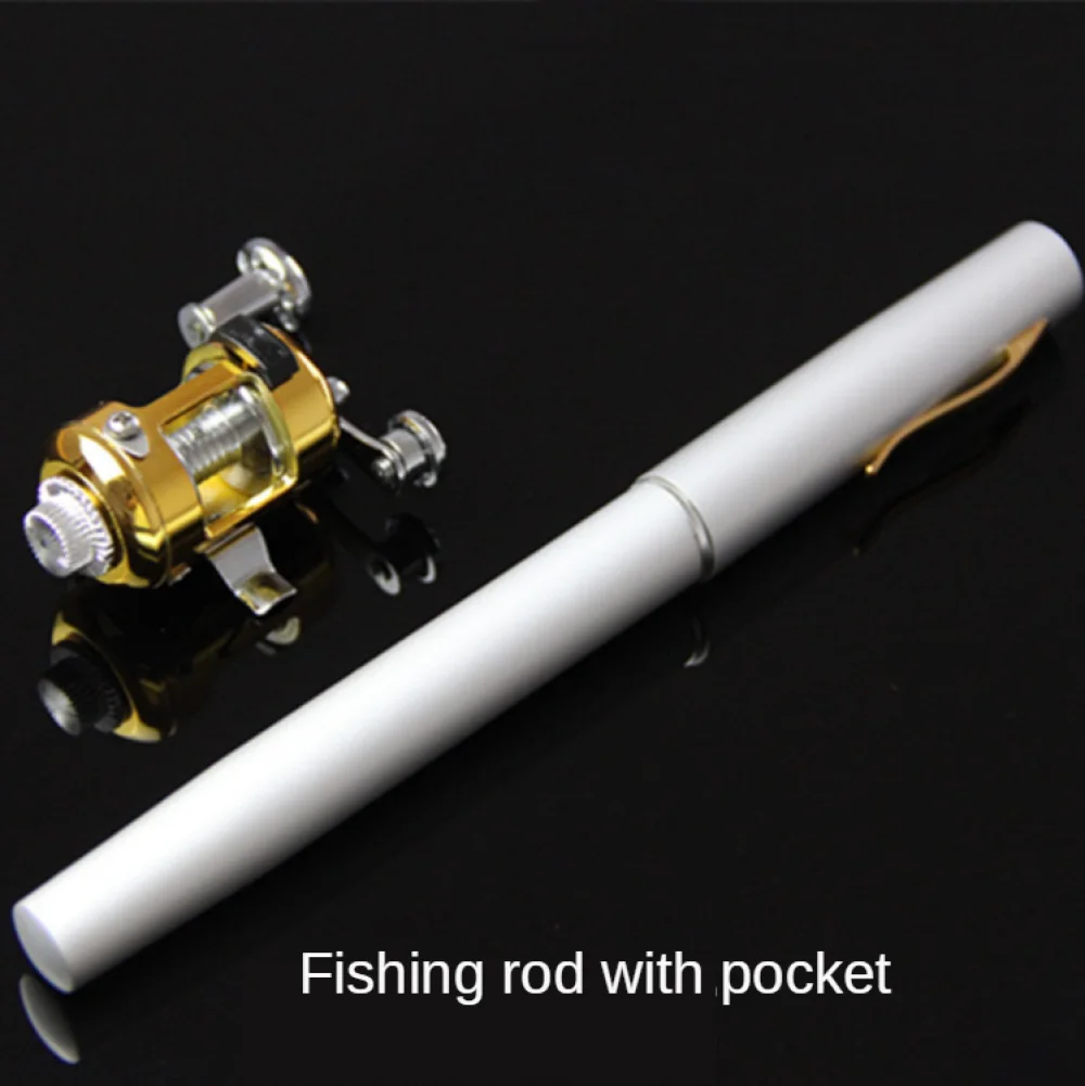 Mini Pen Fishing Rod High Quality Super Portable Powerful Hand Pole Telescopic Fishing Rod FRP Fiber Freshwater Carp Pole Reels
Mini Pen Fishing Rod High Quality Super Portable Powerful Hand Pole Telescopic Fishing Rod FRP Fiber Freshwater Carp Pole Reels