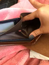 Cartera de piel sintética para hombre, billetera corta de cuero Retro, Horizontal, multitarjeta, de lujo, monedero de Color puro a la moda