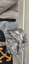 Bolsa táctica militar de caída de la pierna herramienta riñonera Paquete de caza bolsa de cintura mochila de motorista para hombre paquetes de cintura militar