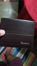 Cartera Vintage de cuero para hombre, monedero corto y delgado, tarjeteros, T002