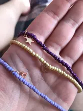 Gargantilla de cuentas Bohemia para mujer, collar con cadena de cuello bohemio, colgante de aleación de estrella y luna de Color caramelo, joyería para niña