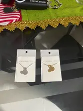 Collares de acero inoxidable de Mickey Castle para niños, joyería, Mini ratón, conejo, collar, collier, 2020, venta al por mayor