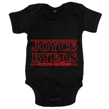 Baby bodysuit Joyce Byers Brave Mother 
Baby bodysuit Joyce Byers Brave Mother