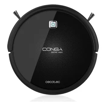 Robot Vacuum Cleaner Cecotec Conga 990 300 ml 64 dB 1400 Pa Black