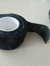 Vendaje elástico autoadhesivo para exteriores, cinta de gasa para tratamiento de atención médica de primeros auxilios para soporte de rodilla