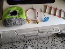 New Parrot Nest Plush Warm Winter Hammock Pet Bird Hanging Swing Bed Cave 3 Size