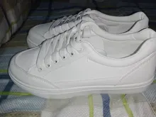 Zapatillas deportivas de plataforma vulcanizada para mujer, zapatos planos informales a la moda, cómodos, color blanco, para primavera y verano, 2021