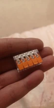 Tuercas de palanca (30 y 50 unidades)-3 conectores de empalme compactos de nuevo estilo conectores de cable de desconexión rápida AWG 24-12