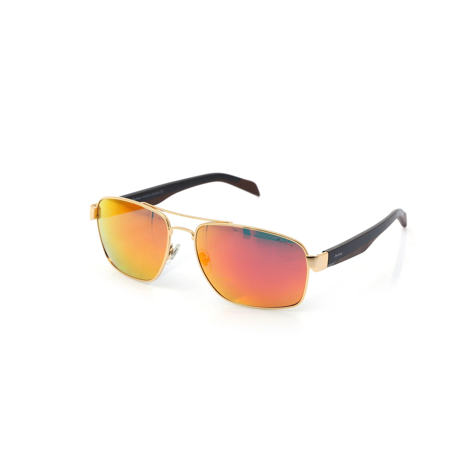 Men's sunglasses mu 1815 03 metal gold organic rectangle rectangular 61-16-136 mustang 
Men's sunglasses mu 1815 03 metal gold organic rectangle rectangular 61-16-136 mustang