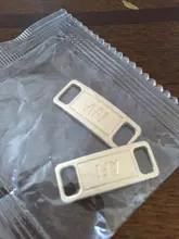 2 unids/par AF1 agujetas con hebilla cordones hebilla de Metal cordones accesorios de Metal de bloqueo DIY Kits para zapatillas encaje Metal hebilla