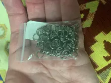 100 unids/lote 5-15mm abierto de acero inoxidable doble salto anillos para DIY clave doble conectores de anillos partidos para la fabricación de la joyería