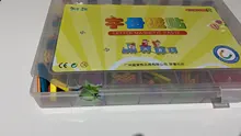 Letras magnéticas de espuma para aulas, juego de alfabeto con tablero magnético para chico pegatina blanda ABC, escritura y aprendizaje, juguetes para niños