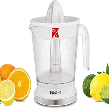 Di4 Succo 40 - Juicer, 40W, 1L Capacity, Dual Direction of Rotation, Pulp Selector
Di4 Succo 40 - Juicer, 40W, 1L Capacity, Dual Direction of Rotation, Pulp Selector