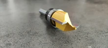 Plantilla de vástago de 8mm para carpintería, broca de enrutador, broca, fresa escariadora recta, recortadora de limpieza, cortador de espiga embellecedor empotrado, 1 ud.