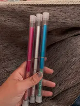 Monja-cepillo de tallado de diamantes de imitación para manicura, delineador de líneas francesas de Gel acrílico UV, herramienta de dibujo