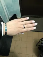 Anillo de boda de acero inoxidable con circonitas cruzadas para mujer, niña y hombre, 2021