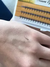 Pestañas postizas individuales tipo profesional, extensiones de pestañas en grupos para colocar individualmente en forma de racimo de 60 unidades, maquillaje profesional