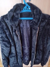 DIHOPE-abrigo de piel sintética con capucha para mujer, chaqueta de piel sintética ajustada, de cintura alta, color negro, rojo y rosa, Abrigos de piel de conejo falso, novedad de 2020