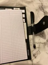 Moterm-lápiz elástico de cuero para cuaderno, suministros escolares, soporte pinza pluma