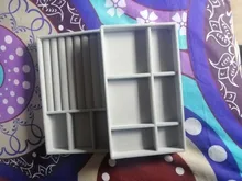 Mordoa-organizador de pendientes de ante y terciopelo rosa, soporte para presentación de joyería, estante, plato de muestra, caja de joyería de moda