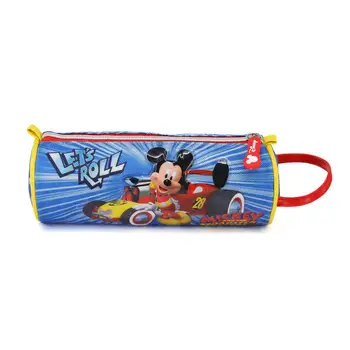 MICKEY Case portatodo cylinder shape with unique compartment and zipper's closing. Handle side and inner lining 
MICKEY Case portatodo cylinder shape with unique compartment and zipper's closing. Handle side and inner lining
